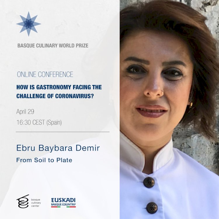 Mardinli Şef Ebru Baybara Demir Sürdürülebilir Gıdayı Dünyaya Anlattı
