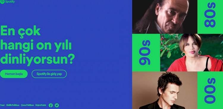 Spotify’da Nostalji Rüzgarı Devam Ediyor: Peki sizin en çok dinlediğiniz on yıl hangisi?