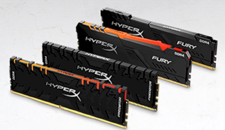 HyperX’in Predator DDR4 RGB ve FURY DDR4 RGB Bellek Modülleri yeni hız ve kapasitelere kavuşuyor