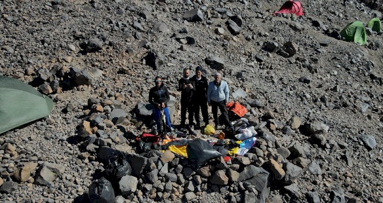 İpragaz Gönüllüleri, Ağrı Dağı’nın 4.200 metresinde atık topladı