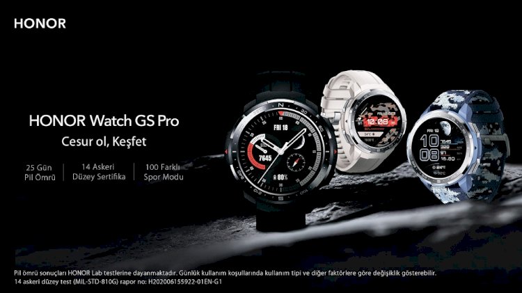 HONOR Watch GS Pro akıllı saat Türkiye'de!
