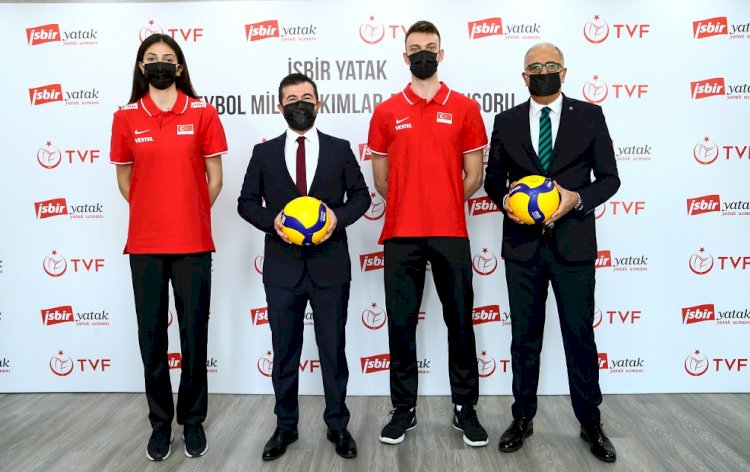 Türkiye Voleybol Federasyonu (TVF) ile İşbir Yatak arasında 2 yıllık sponsorluk anlaşması imzalandı.