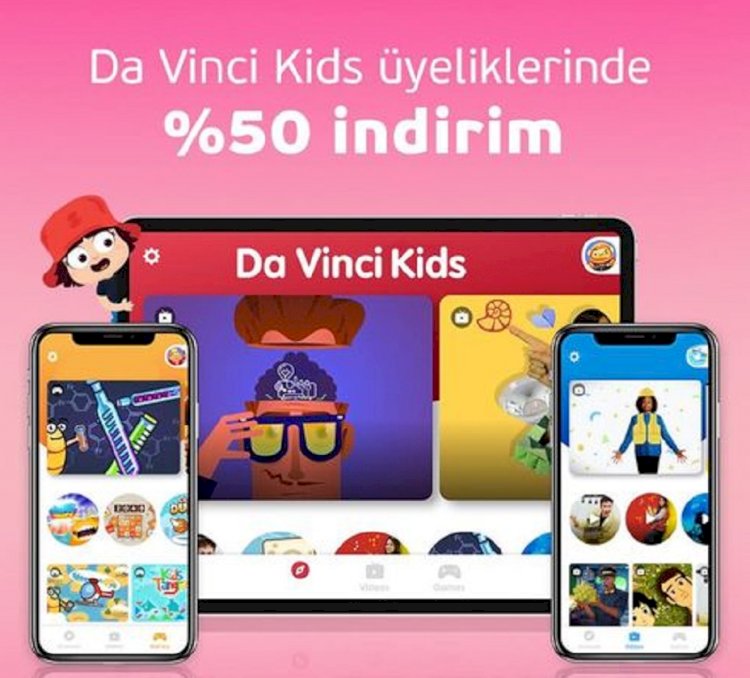Uzaktan Eğitimin Tamamlayıcısı Da Vinci Kids’ten Türkiye İş Bankası Müşterilerine Özel Kampanya!