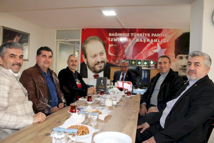 TUZED' den BTP İzmir il başkanlığına ziyaret