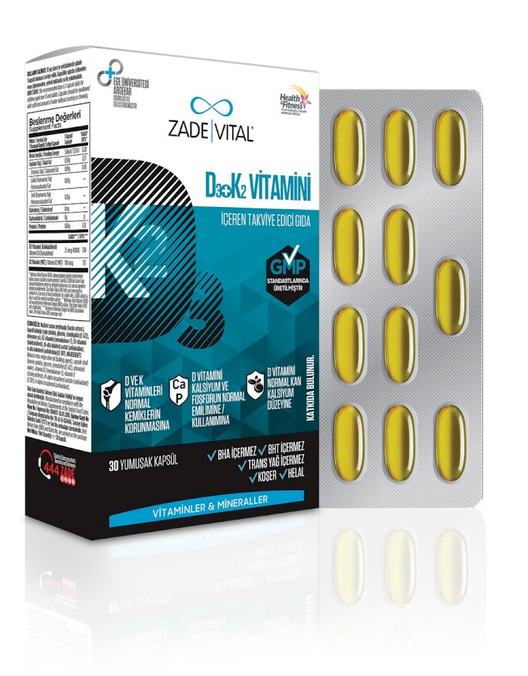 Güçlü Kemiklerin Muhteşem İkilisi: D3 + K2 Vitamini