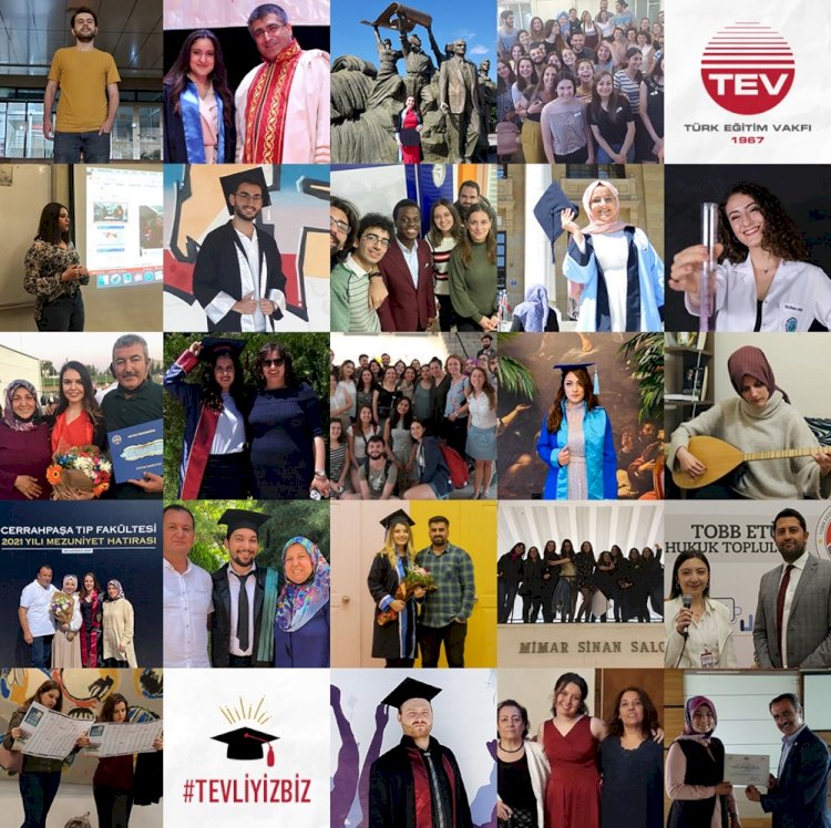 Türk Eğitim Vakfı’nın 2021 Mezuniyet Töreni “TEVliyiz Biz” Konseptiyle Gerçekleşti