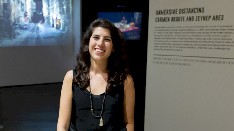 Genç Sanatçı Zeynep Abeş'in İstanbul'u Los Angeles Art Show'da Sergilendi