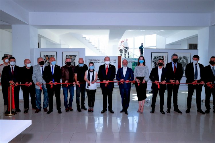 KKTC Cumhurbaşkanı Ersin Tatar Doğa Yansımaları” adlı sergisini ziyarete açtı