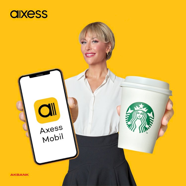 Starbucks iş birliği ile Axess Mobil kahve severlerin hayatını kolaylaştırmaya devam ediyor!