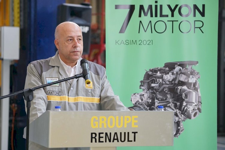 Oyak Renault 7 milyonuncu aracını ve motorunu üretti