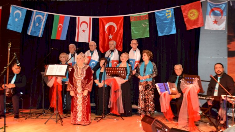 Türk dünyası konseri müzik ziyafeti sundu