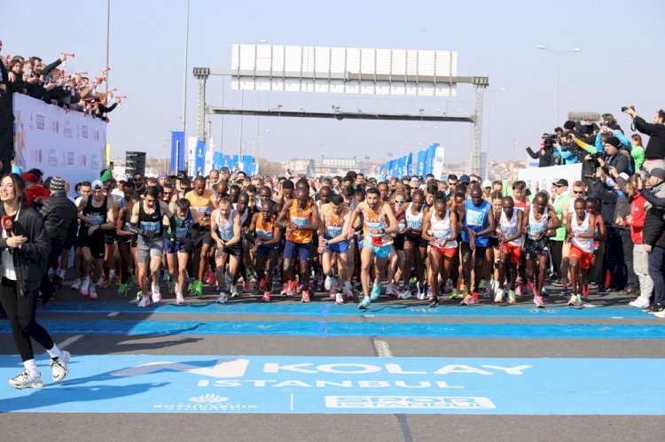 N Kolay 17. İstanbul Yarı Maratonu’nda Parkur Rekoru Kırıldı