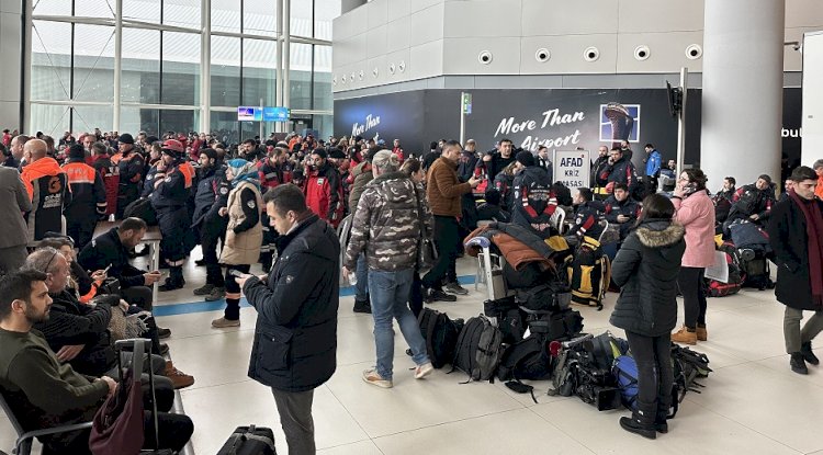 Yardım uçakları ve ekipler İGA İstanbul Havalimanı’ndan yola çıktı