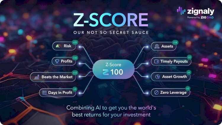 Zignaly, yapay zekâ entegrasyonlu yeni özelliği Z-Skoru'nu duyurdu!