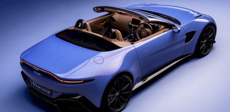 Aston Martin Vantage Üstünü Açtı