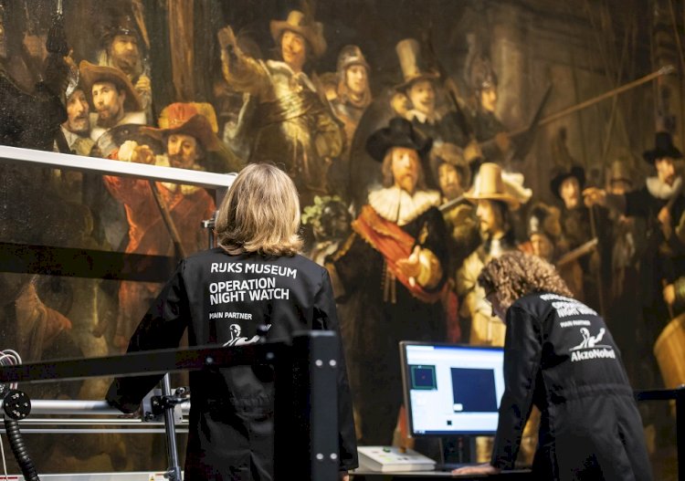 AkzoNobel ve Rijksmuseum, Rembrant’ın ünlü tablosu “Gece Devriyesi”ni restore ediyor