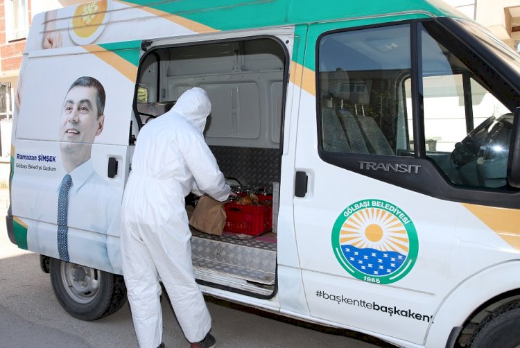 Gölbaşı Belediyesi, İhtiyaç Sahiplerine İftar Menülerini Ulaştırıyor