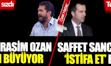 MHP'de Rasim Ozan çatlağı büyüyor: Saffet Sancaklı'ya 'istifa et' baskısı!