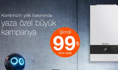 Buderus’tan Avantajlı Kombi Bakım Kampanyası