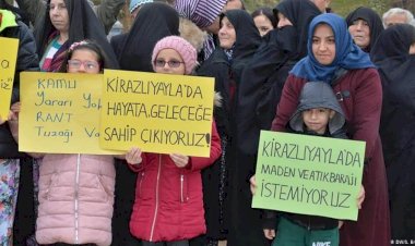 Kirazlıyayla'da atık barajı çalışmaları hız kesmiyor