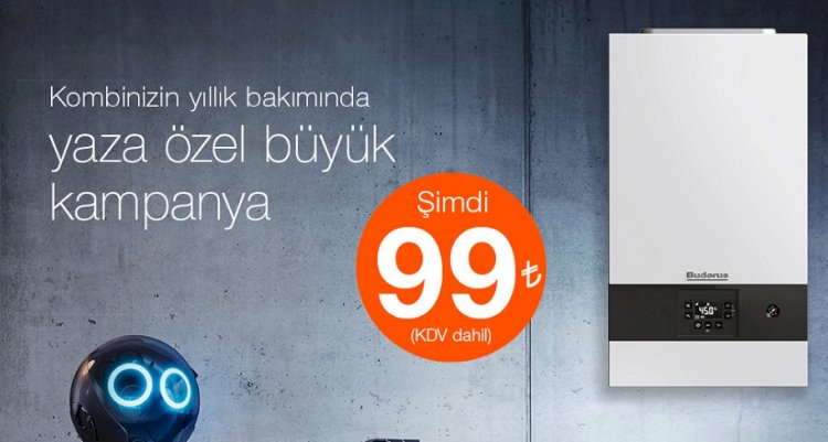 Buderus’tan Avantajlı Kombi Bakım Kampanyası