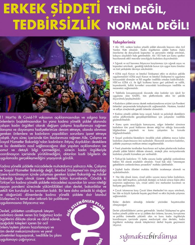 ERKEK ŞİDDETİ YENİ DEĞİL