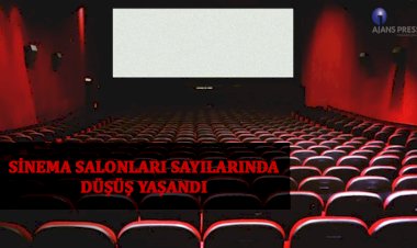 SİNEMA SALONLARI SAYILARINDA DÜŞÜŞ YAŞANDI