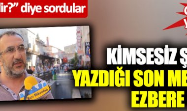 Gözleriniz yaşaracak... "Vatan nedir?" diye sordular; Kimsesiz şehidin yazdığı son mektubu ezbere okudu