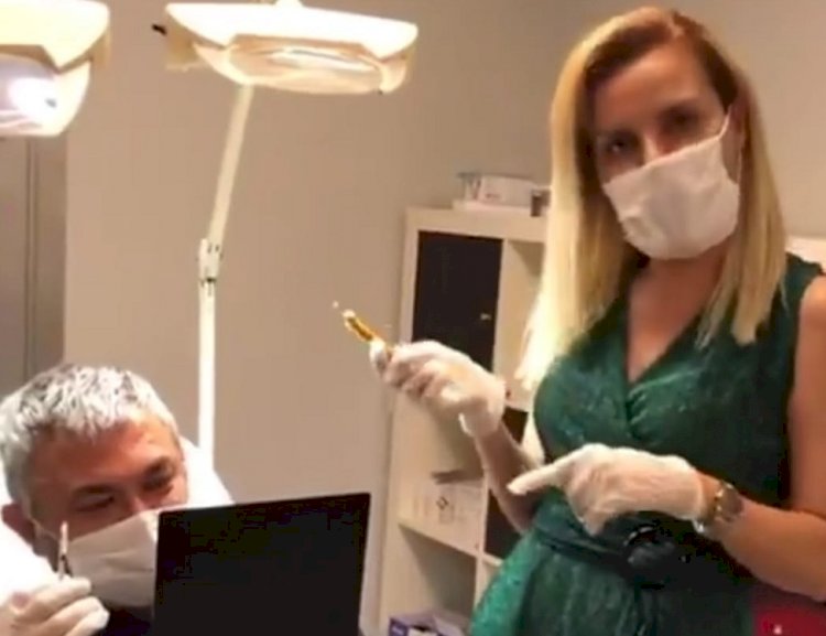 TERZİ SÖKÜĞÜNÜ DİKTİ:KENDİ KENDİNE BOTOX YAPTI!