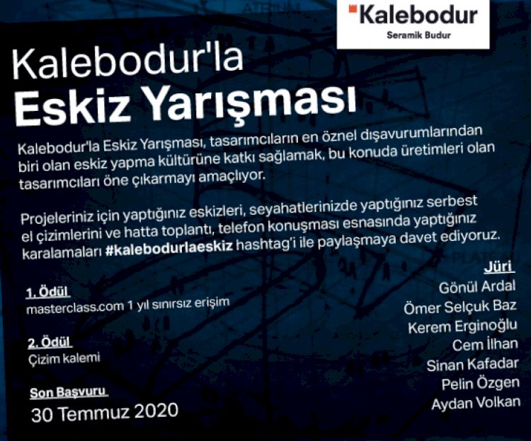 Kalebodur’la Eskiz Yarışması