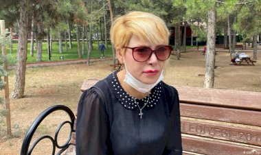 İranlı Mahtab Nozadtehrani BM önünde açlık grevinde