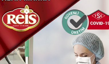 REİS Covid-19 Güvenli Üretim Belgesi Aldı