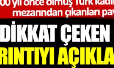 1000 yıl önce ölmüş Türk kadınının mezarından çıkanları paylaştı: Dikkat çeken ayrıntıyı açıkladı