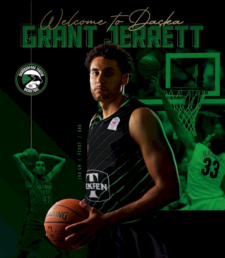 Grant Jerrett Darüşşafaka Tekfen’de!
