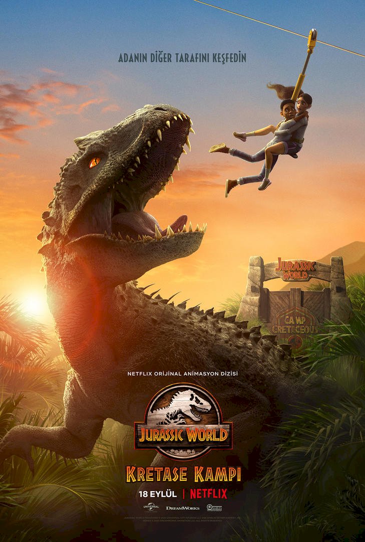 Jurassic World Kretase Kampı'nın tanıtım fragmanını paylaştı.