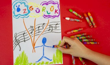Çocuklar, Özgürlük Temalı Posterler Tasarlayacak