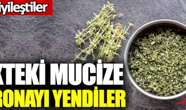 : Kekikteki mucize ile koronayı yendiler: Aile boyu iyileştiler!