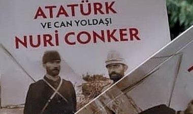 Gazeteci Yaşar Gürsoy’un Atatürk ve Can Yoldaşı Nuri Conker adlı kitabı çıktı