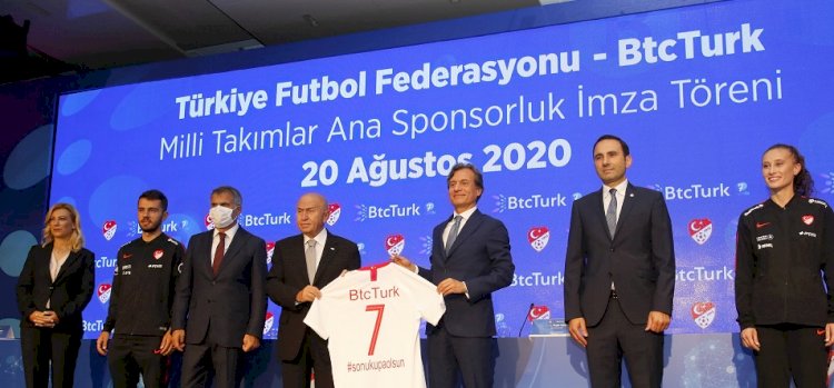 BtcTurk, Kadın ve Erkek Millî Takımlarının Ana Sponsoru Oldu