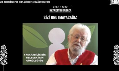 TEMA Vakfı pandemi nedeniyle ilk kez çevrim içi düzenlediği Saha Koordinasyon Toplantısı’nda Toprak Dede’yi unutmadı