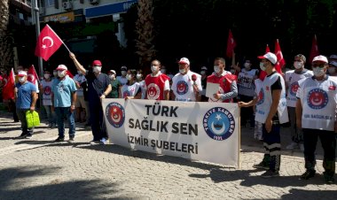 Sağlık çalışanları yine fedakârca görevlerinin başındalar ama mutsuz ve umutsuzlar.