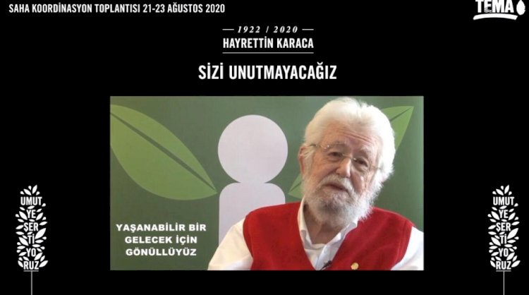 TEMA Vakfı pandemi nedeniyle ilk kez çevrim içi düzenlediği Saha Koordinasyon Toplantısı’nda Toprak Dede’yi unutmadı