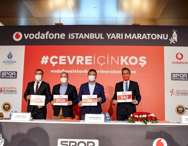 VODAFONE 15. İSTANBUL YARI MARATONU İÇİN GERİ SAYIM BAŞLADI