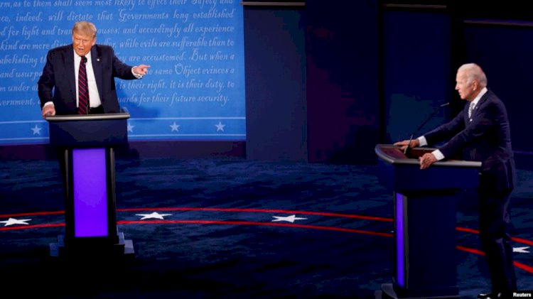 Trump ve Biden'ın İlk Karşılaşması Hararetli Geçti