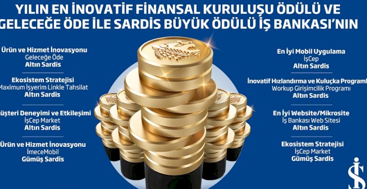 İş Bankası “Yılın En İnovatif Finansal Kuruluşu”