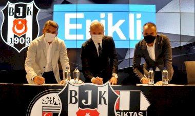 Erikli #bırakmamseni diyerek Beşiktaş JK ile sponsorluk anlaşmasını yeniledi