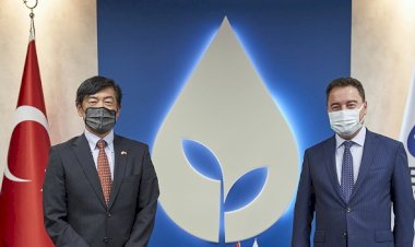 Japonya Büyükelçisi Miyajima, Babacan’ı ziyaret etti