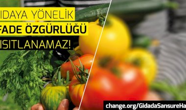Gıdada Sansüre Hayır: Gıdaya Yönelik İfade Özgürlüğü Kısıtlanamaz