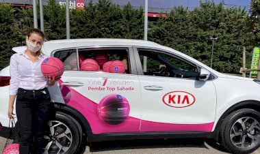 KIA, kadın müşterilerine ‘Pembe Top’ hediye ediyor