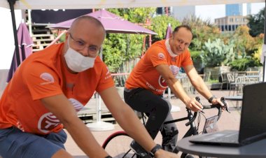 Pedallar, 'Korona Kahramanlarına Vefa Fonu’na destek olmak için çevrildi